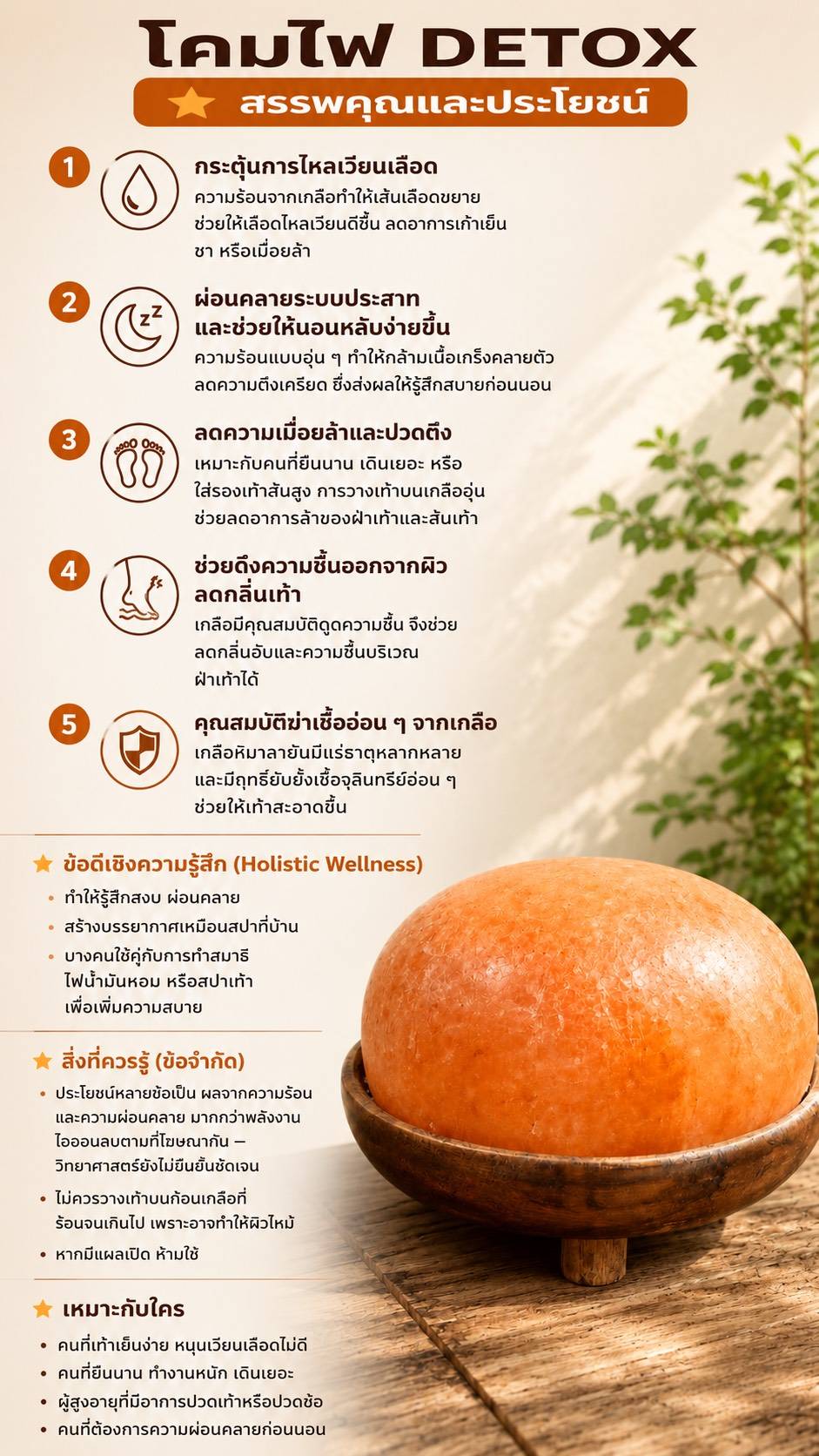 Himalayan Salt Detox Lamp